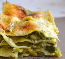 009P - Lasagne radicchio e zucchine - Monoporzione