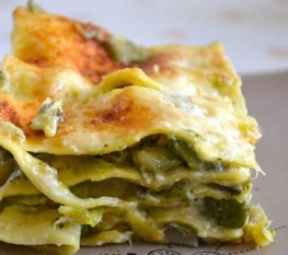 010P - Lasagne radicchio e zucchine - Porz. 10 pax