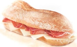021S-Panino Prosciutto crudo e formaggio